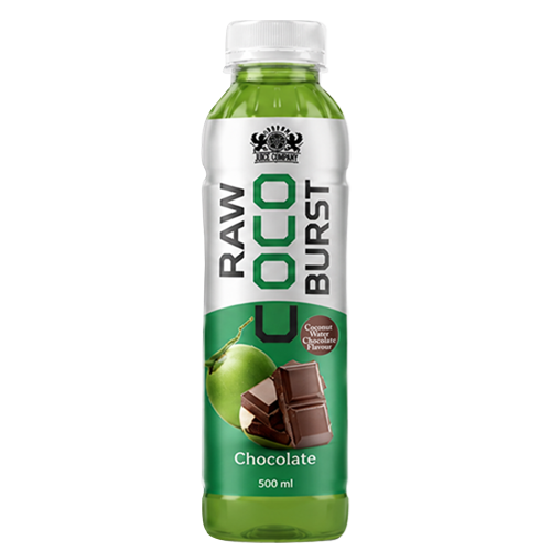 Raw Coco Burst Chocolate Coconut Water Drink 500ml PET Bottle