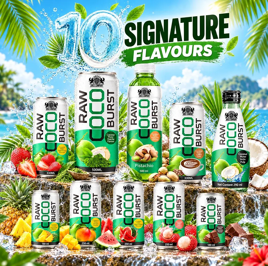 Raw Coco Burst Flavours
